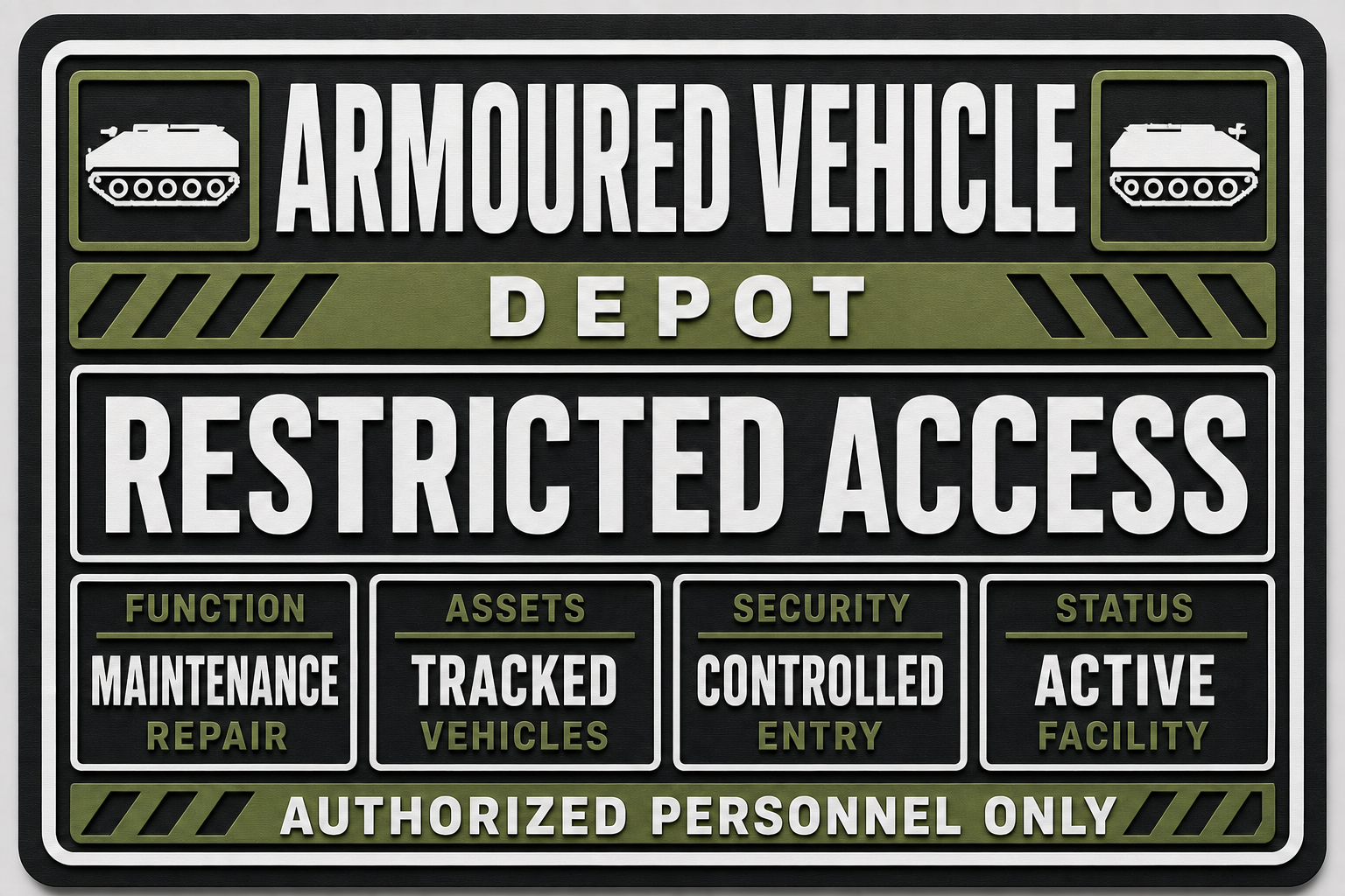 Armoured Vehicle Depot