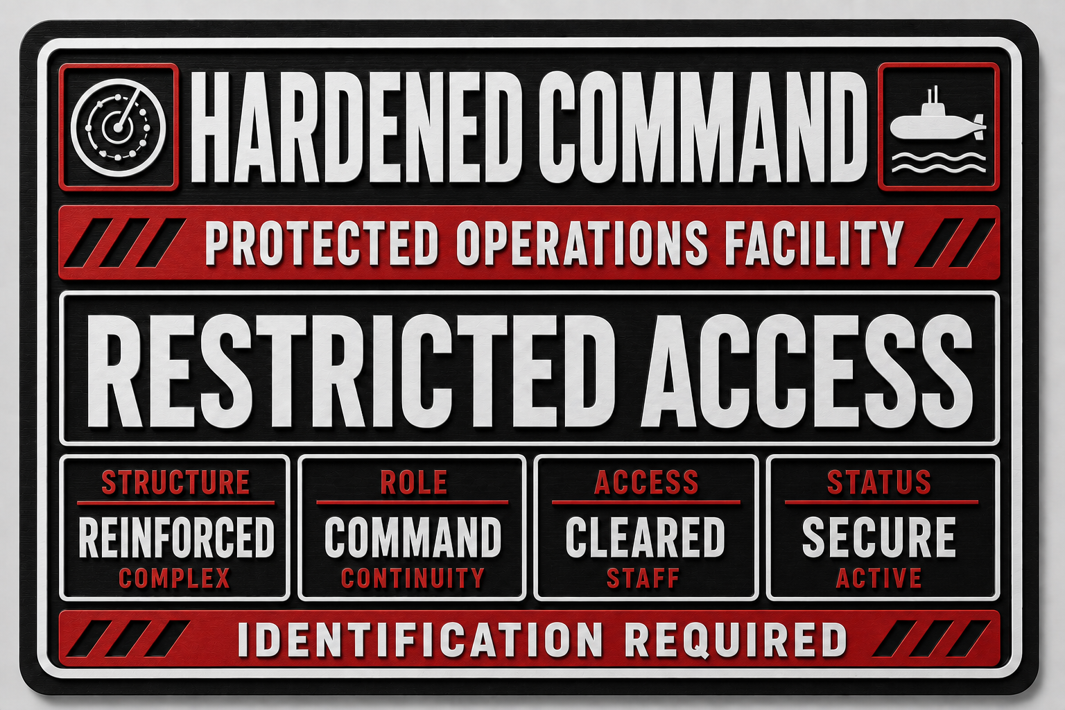 Hardened Command Facility