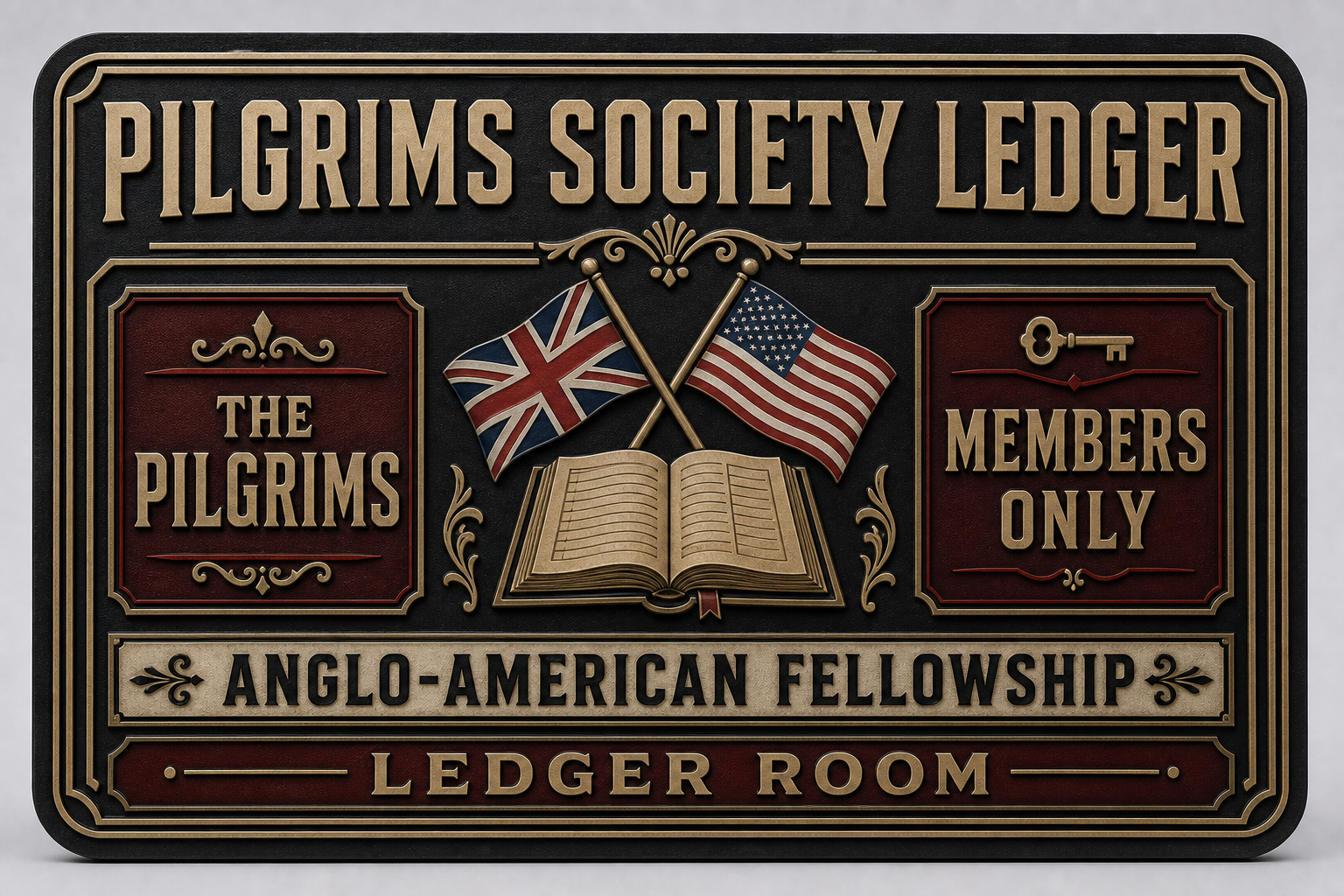 Pilgrims Society Ledger