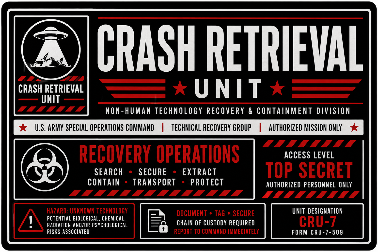 Crash Retrieval Unit